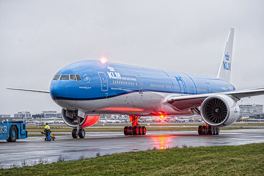 Klm Welcomes Latest Boeing 777 300 To Its Fleet
