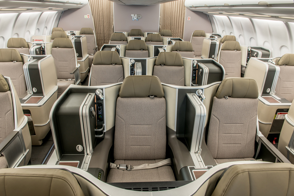 TAP Portugal A330 Business Class Configuration 