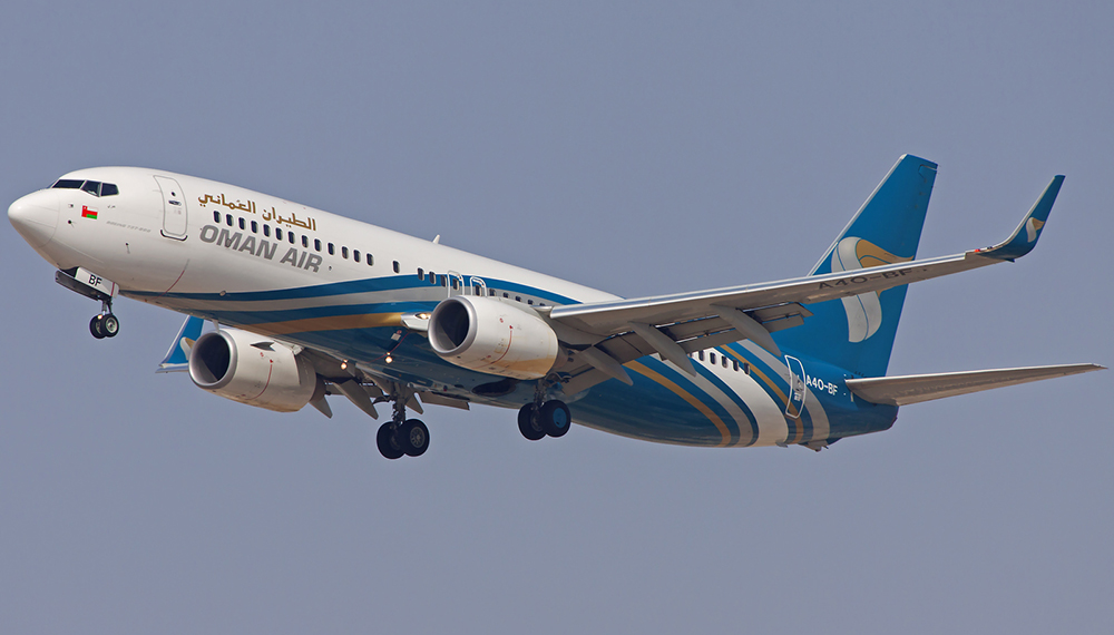 Oman Air Boeing 737-800