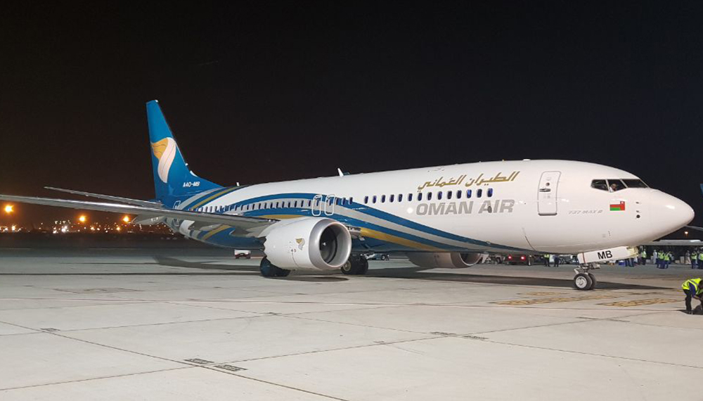 Oman Air Receives Second Boeing 737 Max