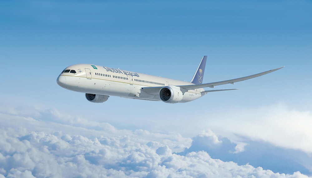 Saudi Arabian Airlines Takes Delivery Of Its First Boeing 787 10