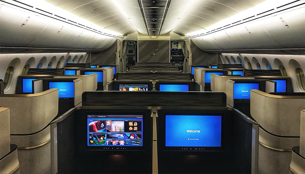 Gulf Air Boeing 787 Cabin