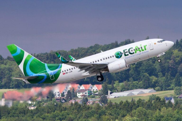 ECAir resumes flights between Brazzaville and Pointe-Noire