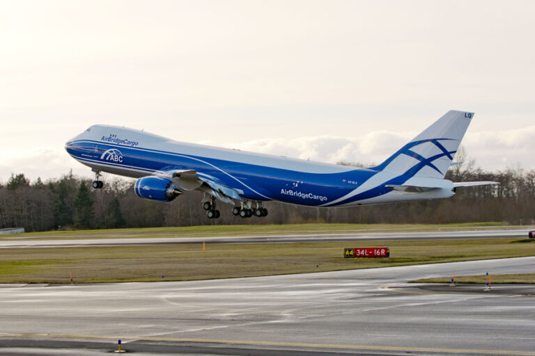 AirBridgeCargo increases Singapore services with third weekly Boeing 747 Freighter