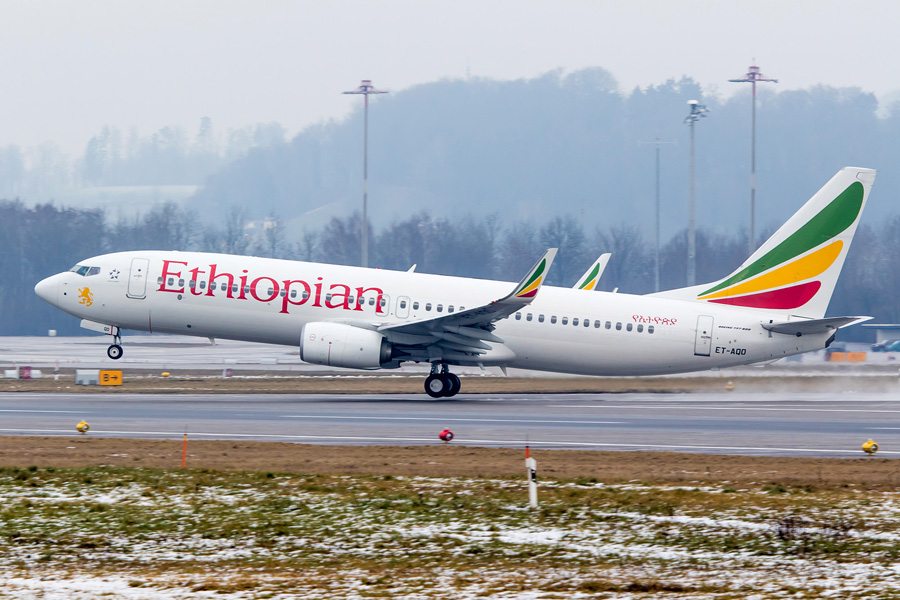 Ethiopian Airlines Boeing 737