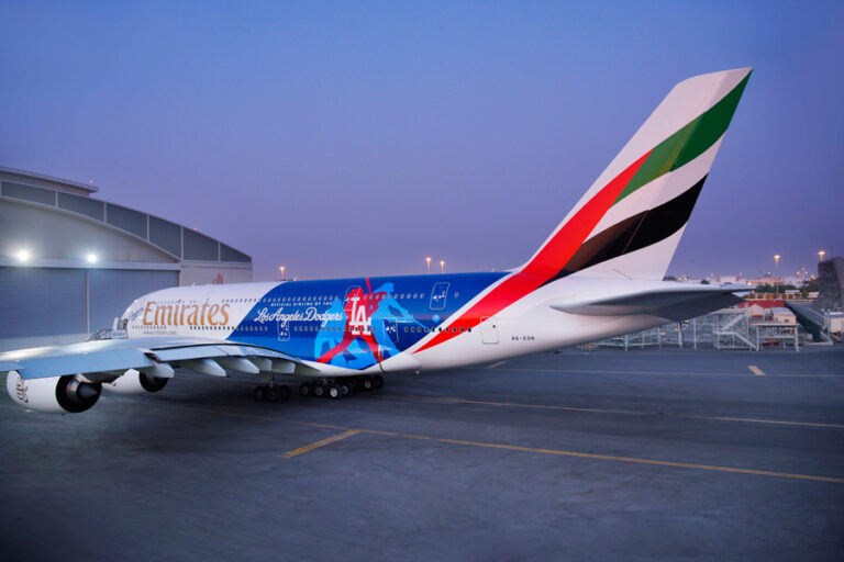 Emirates’ second daily A380 lands in Los Angeles