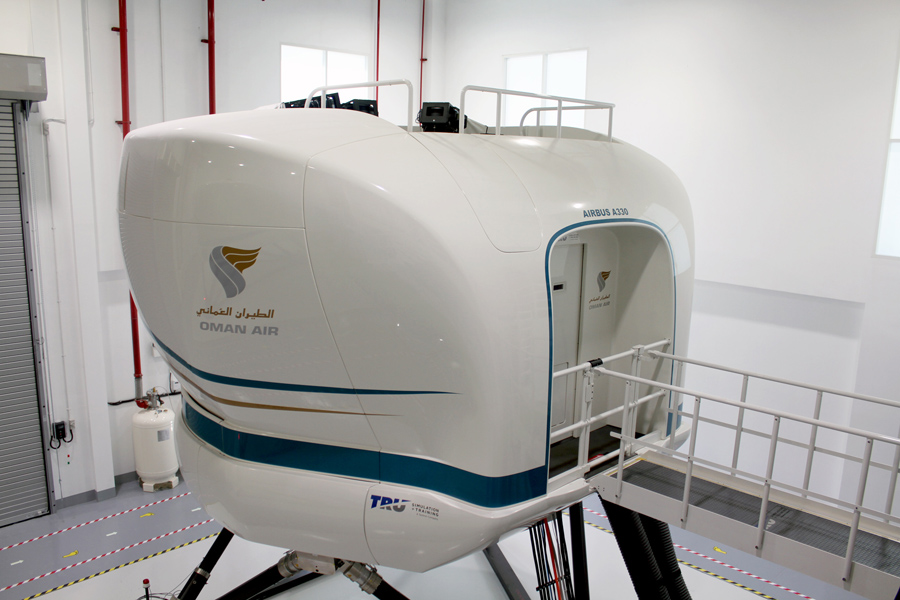 Oman Air Flight Simulator