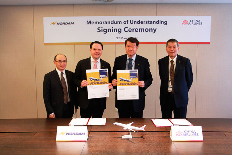 China Airlines and NORDAM Aerospace Maintenance Group Announces Joint Venture in Taiwan