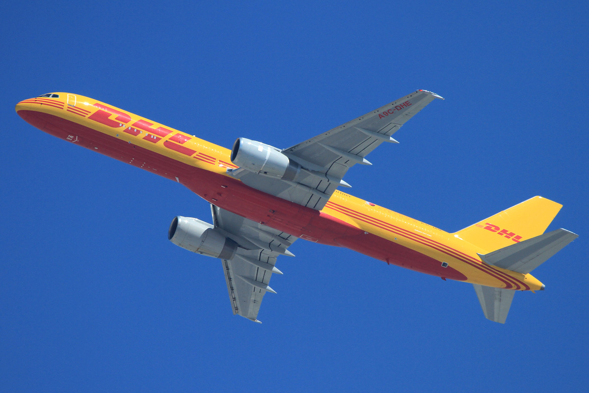 DHL Boeing 757 Freighter