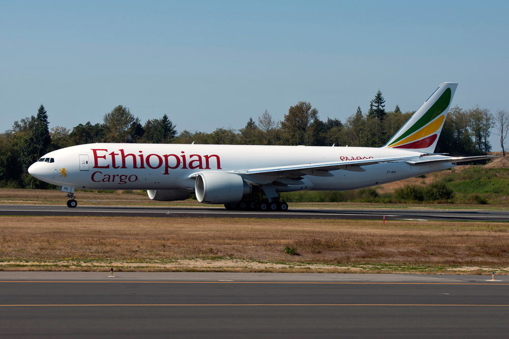Ethiopian Airlines Boeing 777 Freighter