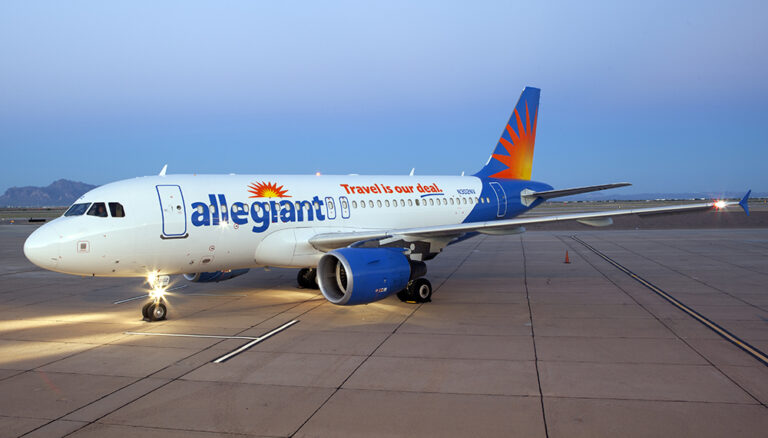 Allegiant Announces Aircraft Base in Concord, North Carolina