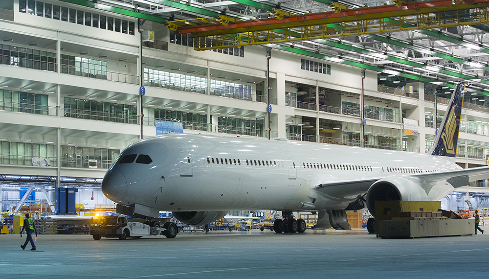 Singapore Airlines Boeing 787-10