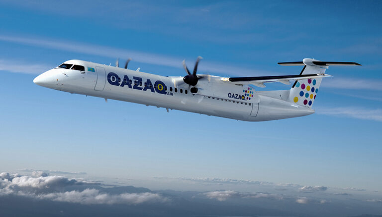 Bombardier and Qazaq Air Sign Order for Two New Q400 Aircraft