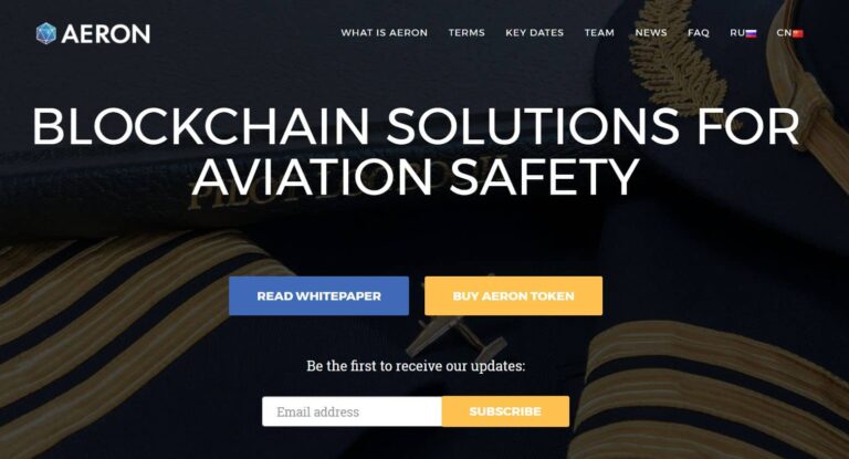 Aeron Labs is Launching a Blockchain Solution to Make Aviation Safer