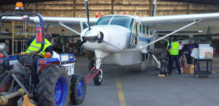 Air Serv Sends Aircraft to Mozambique for Flood Relief