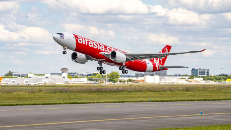AirAsia Unveils Images of Its First Airbus A330-900neo Aircraft