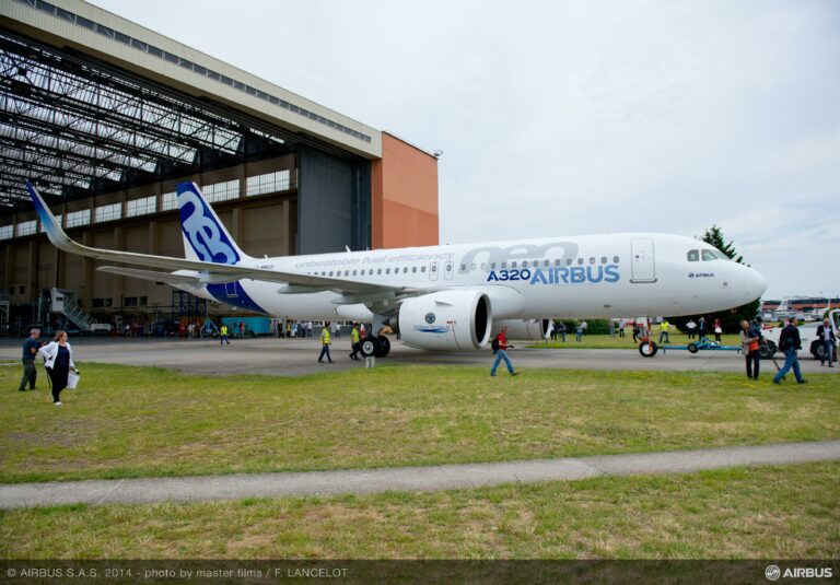 Airbus’ first A320neo reaches completion
