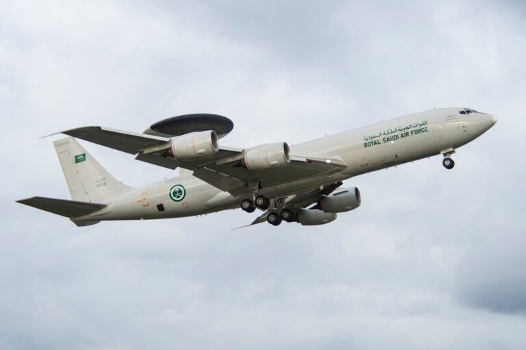 Boeing Completes Radar Upgrade for Saudi Arabia’s AWACS Fleet