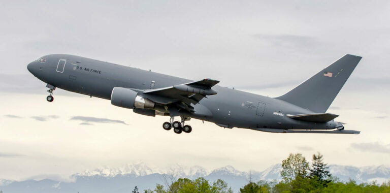 Boeing KC-46A Tanker Joins Flight Test Program