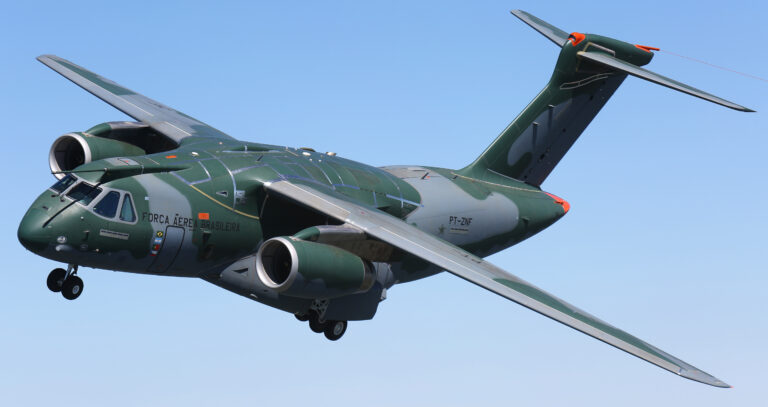 Embraer KC-390 Arrives in the United States for a Series of Flight Trials