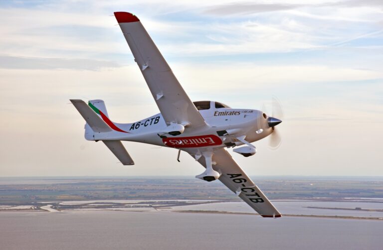 Emirates Flight Training Academy Receives Delivery Of First Training Aircraft
