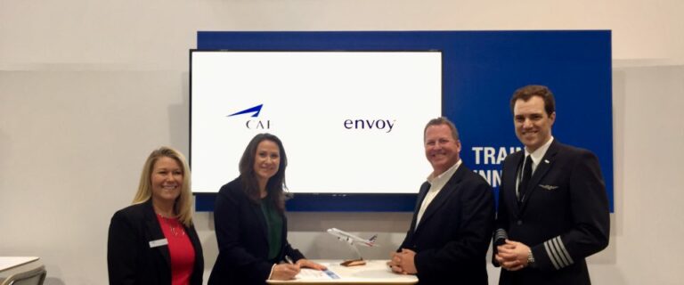 Envoy Signs CAE as Official Cadet Program Partner