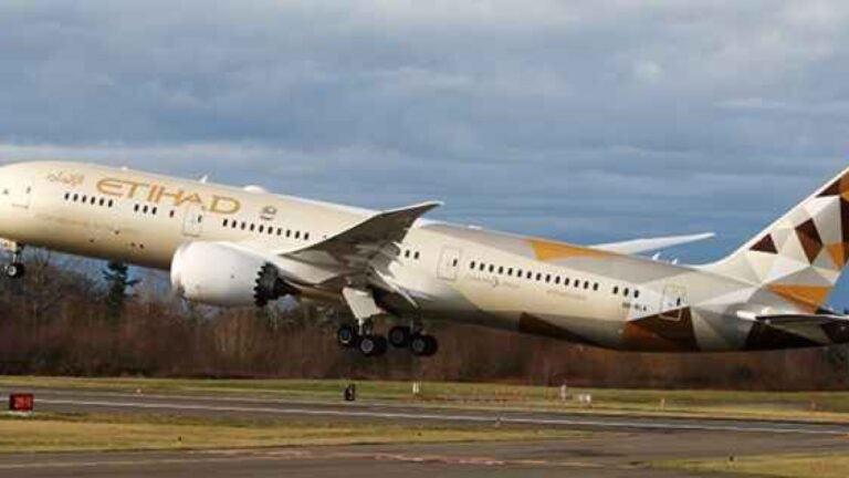 Etihad Airways to Introduce Boeing 787 Dreamliner to Rabat