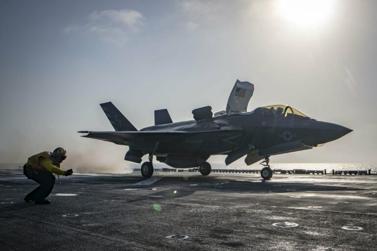 F-35 Fighter Jet Crashes in South Carolina, Pilot Ejects