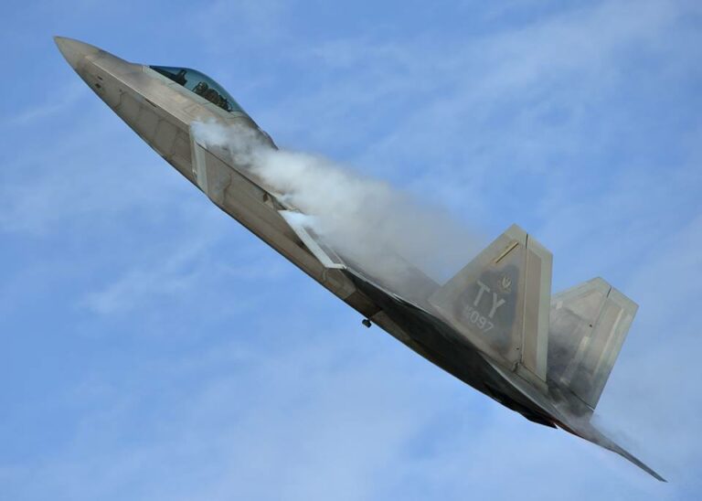 First F-22 Raptor Delivered from Lockheed Martin Speedline