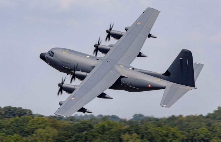 French Air Force Receives First KC-130J Super Hercules Aerial Refueler