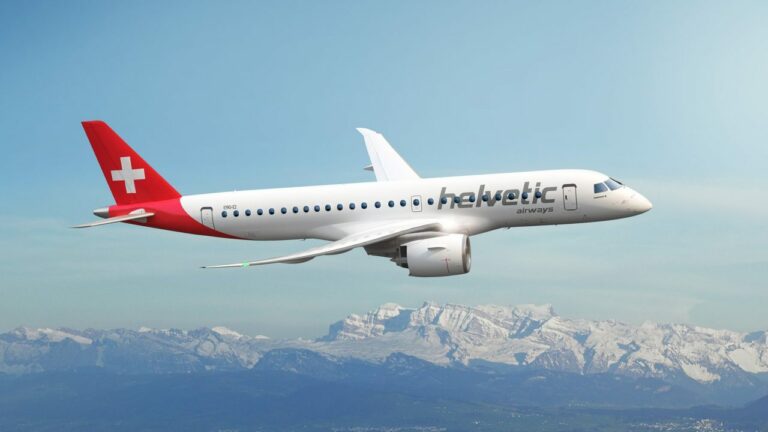 Helvetic Airways Confirms Order for 12 E190-E2 Jets