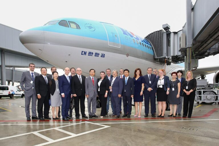 Korean Air Operates Inaugural Flight to Zagreb