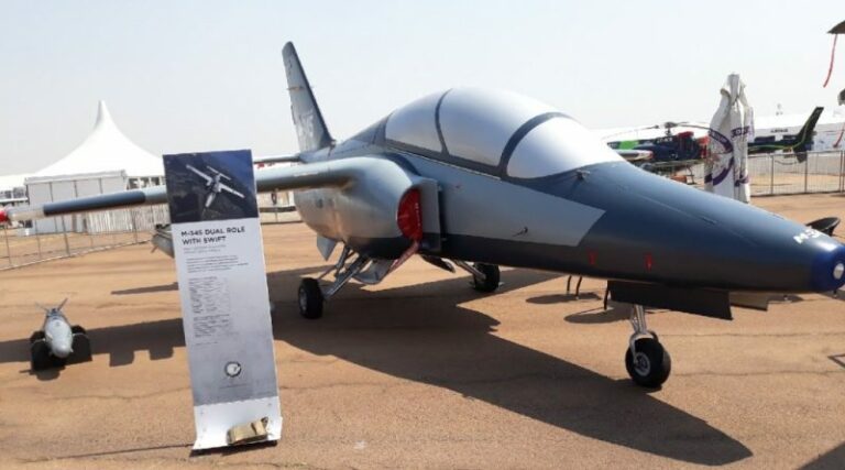 Leonardo Evaluates M-345 Weaponized Configuration for the African Market 