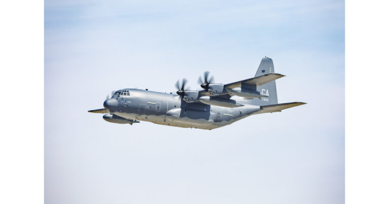 Lockheed Martin Delivers First HC-130J Combat King II To California Air National Guard