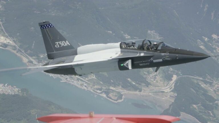 Lockheed Martin flies first T-50A upgraded aircraft for T-X Competition