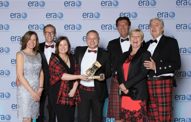 Loganair wins ERA Airline of the Year Gold Award