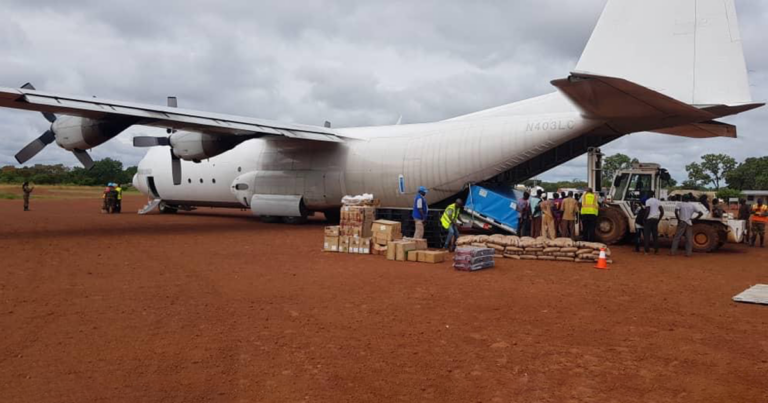 Lynden Air Cargo Successfully Completes WFP Contract in Central African Republic