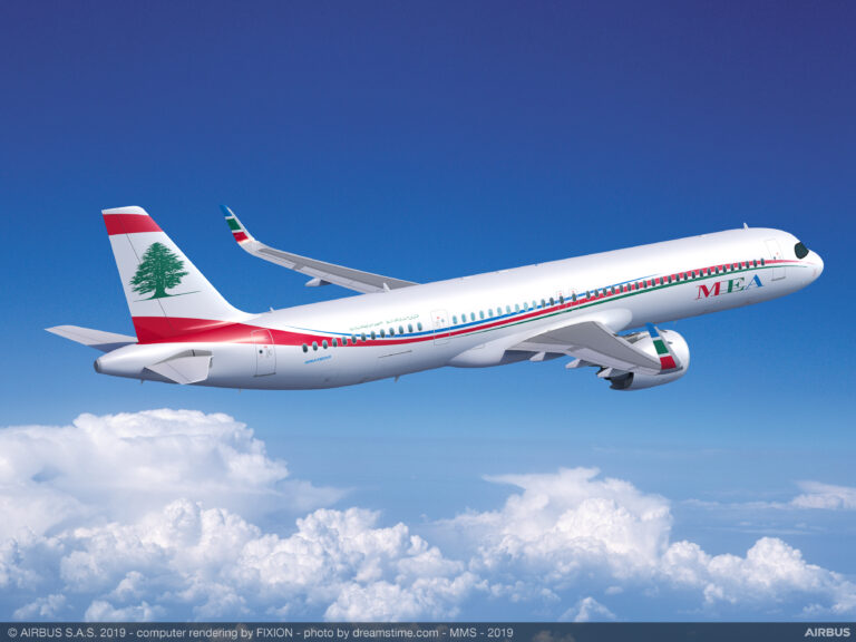 Middle East Airlines Orders Four Airbus A321XLRs