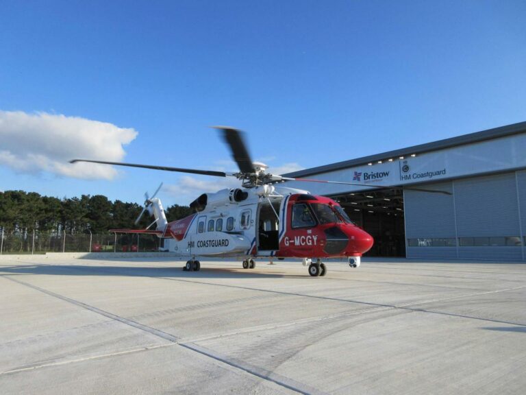New Search and Rescue helicopters arrive at Newquay