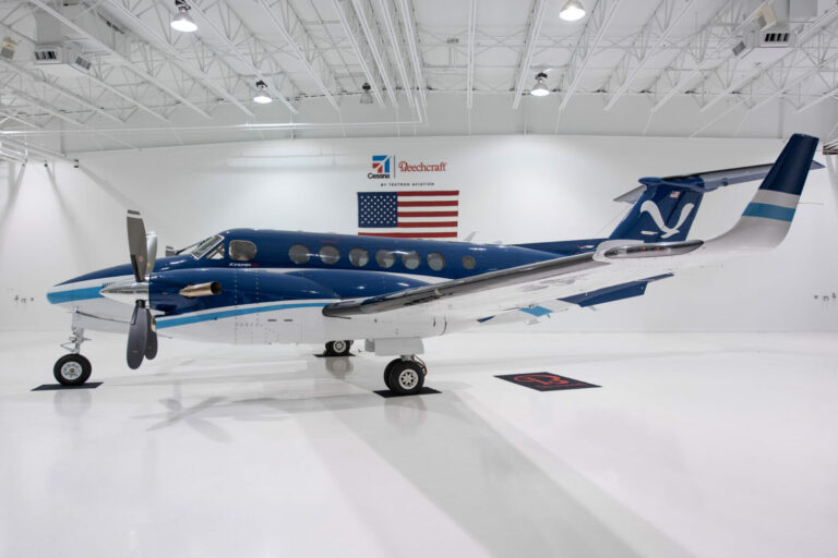 NOAA Takes Delivery of a Beechcraft King Air 350CER Aircraft