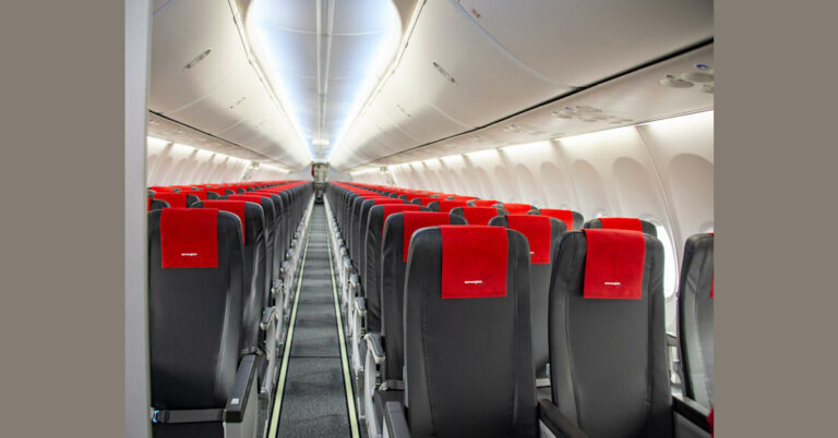 Norwegian Introduces New Slimline Seats to Transatlantic Flights on 737 MAX
