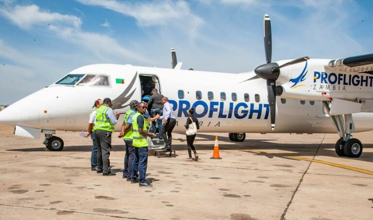 Proflight Zambia Temporarily Suspends Harare Flights