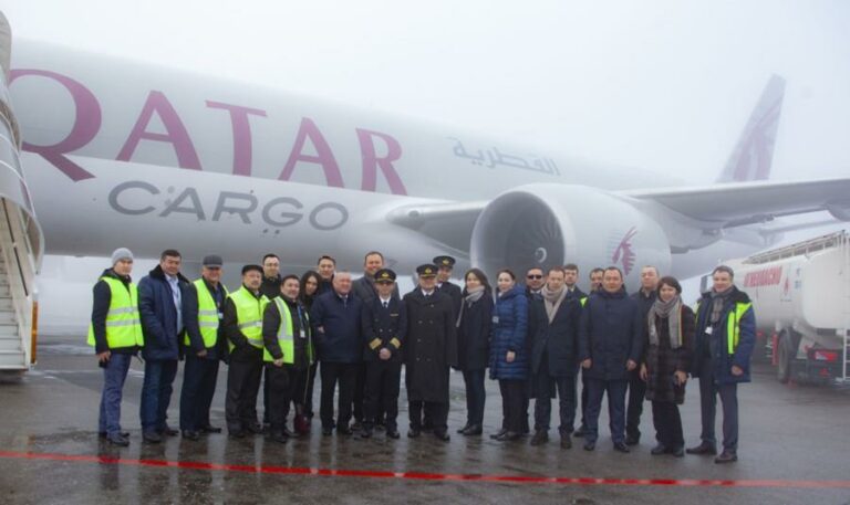 Qatar Airways Cargo Launches Freighter Services to Almaty