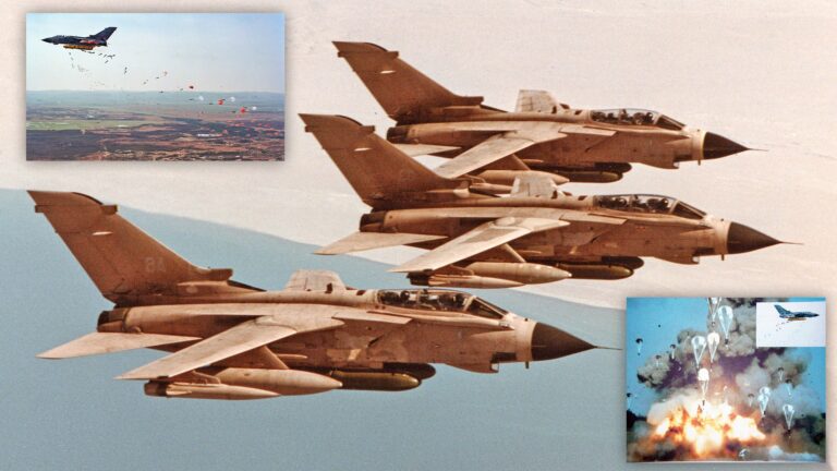 Royal Air Force Tornados join NATO partners to put defences to the test