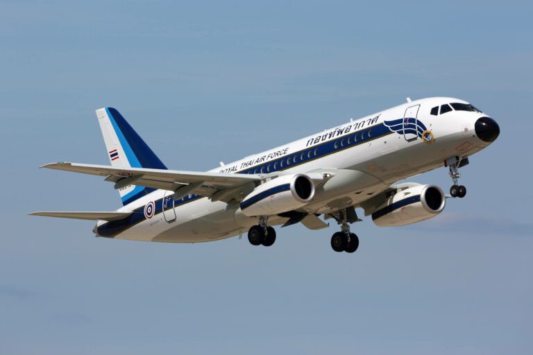 Royal Thai Air Force launches operation of Sukhoi Business Jets