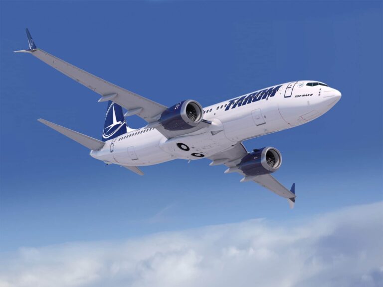 TAROM Romanian Air Transport Orderd Five Boeing 737 MAX 8 Airplanes