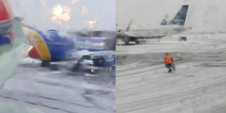 Two Southwest Airlines Planes Collide at Newark Airport
