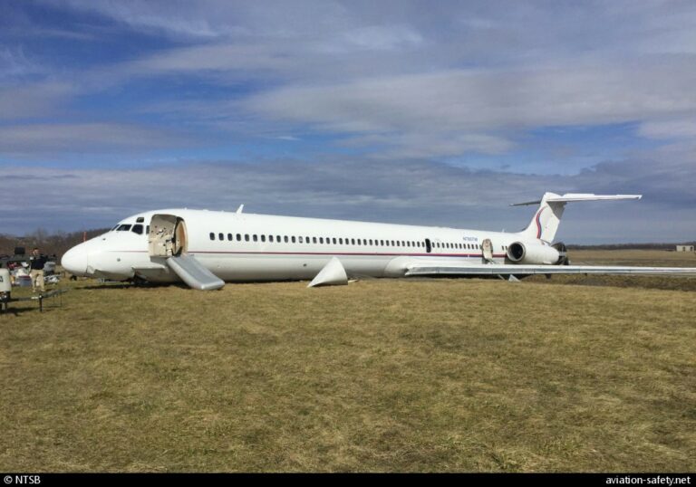 Undetectable Flight Control Malfunction Caused MD-83 Runway Excursion in 2017