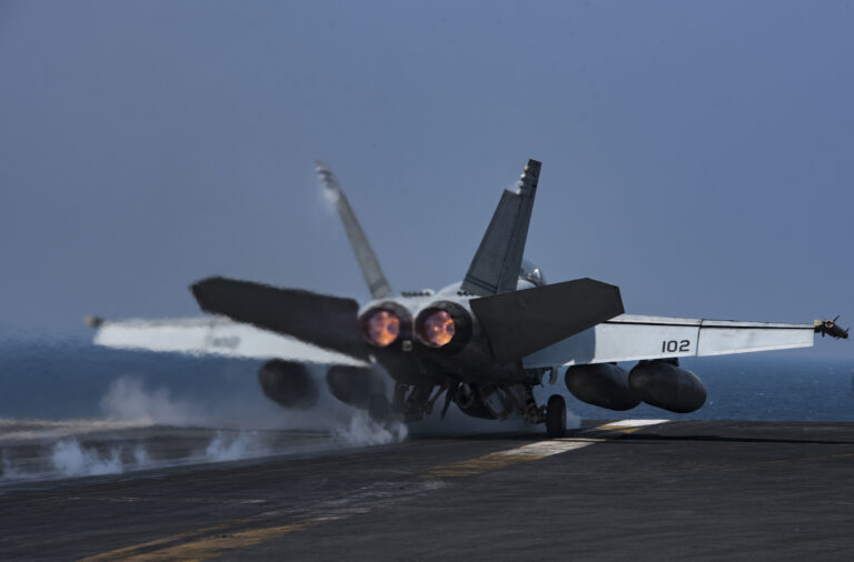 US Air Force and Navy conduct joint air defense exercise