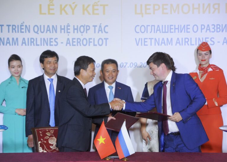 Vietnam Airlines and Aeroflot Sign Strategic Cooperation Agreement